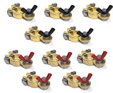 Marine Grade Battery Terminal Top Post Kit for RV, Trucks, Boats, Cars, Campers, Golf Carts (Military Spec. B-12128C)