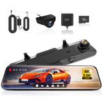 WOLFBOX G900 4K+2.5K Touch Screen Parking Monitoring Dash Cam