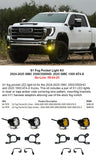 S1 Fog Pocket Light Kit - GMC 24+ 2500/3500 25+ GMC 1500 AT4X