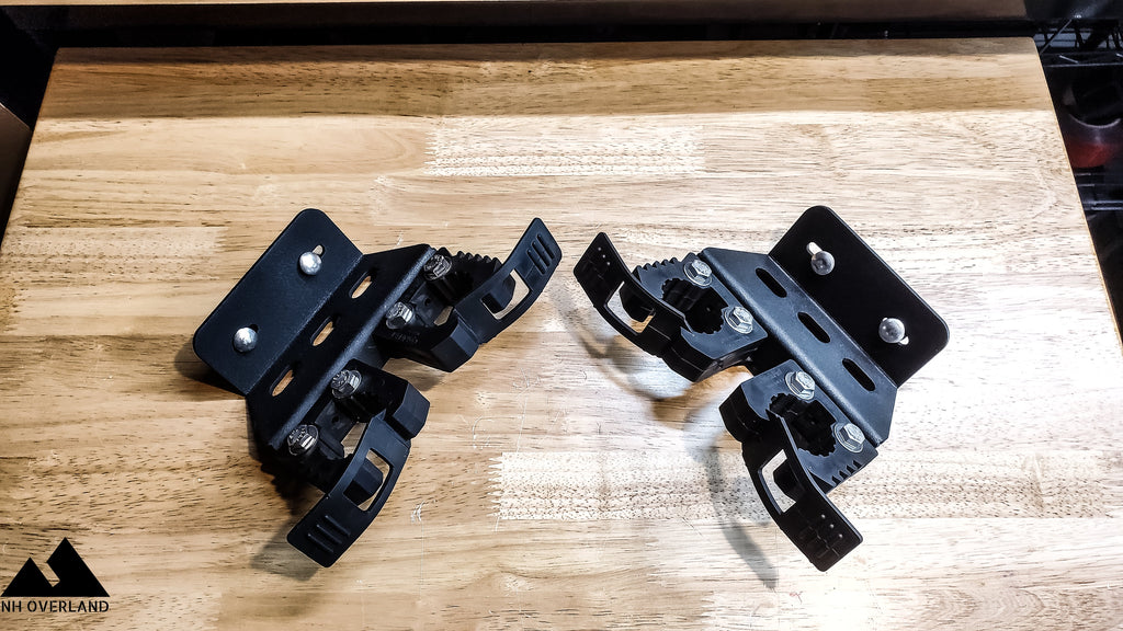NH Overland Quick Fist Risers Inside Rack