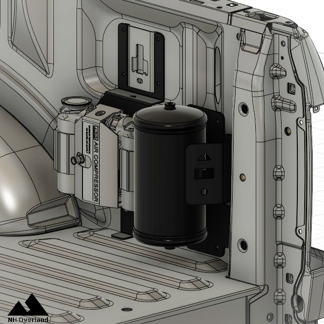 15+ Ford F150 Box Link Compressor & Tank Mount – NH Overland
