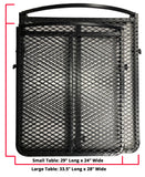 Large Steel Camping Tire Table