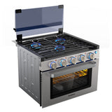 Camplux 17" RV Oven W/3 Burners Cooktop