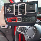 Voswitch JL300 Lower Dash Switch Panel for Jeep Wrangler JL 2018-Current and Gladiator 2020- Current