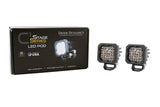 SSC1 White Sport Standard LED Pod (pair)