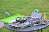 Flame King 2 Burner Portable Propane Gas Camping Stove Grill