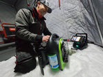 Flame King Portable Heater 10,000 BTU Propane Gas Tank Space Radiant Indoor & Outdoor