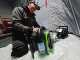 Flame King Portable Heater 10,000 BTU Propane Gas Tank Space Radiant Indoor & Outdoor