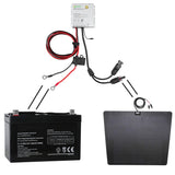 Dodge Ram HD 5th Gen (2019 to Present) LensunSolar 100W Hood Solar Panel