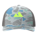 Saltwater Duck Camo/ Charcoal - 112PFP - FRONT