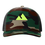 Green Camo/ Black - 112PFP - FRONT