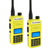 2 PACK - Rugged GMR2 PLUS GMRS and FRS Two Way Handheld Radios