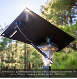 20 Watt Portable Solar Panel w/ LightRanger Receiver