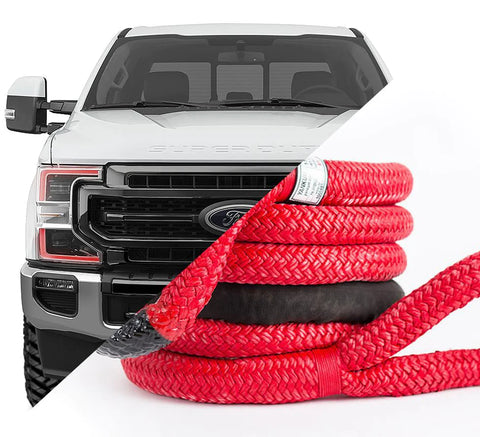 Yankum Ropes 1" Kinetic Recovery Rope "Rattler" [WLL 6,700-11,200 lbs] [MBS 33,500 lbs]