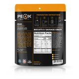 Peak Refuel Biscuits & Sausage Gravy