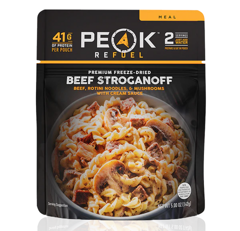 Peak Refuel Beef Stroganoff