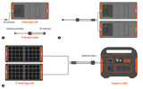 Jackery Solar Generator 1000 (Jackery 1000 + 2 x SolarSaga 100W)
